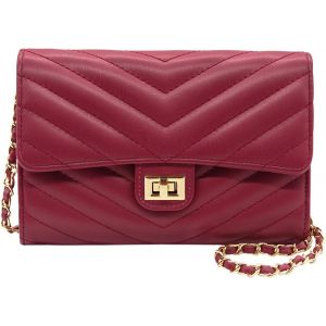 RFCBC-Petit Sac à Main Envelope en Cuir PU Femme Sac à Bandoulière Élégant avec Chaîne Ultra Léger pour Noël, Mariages - Neuf