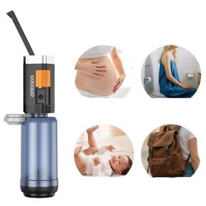 Bidet Portable &Eacute;lectrique Rechargeable- Cuve 400ml Grande Capacit&eacute;, Douche Intime IPX7 Totalement &Eacute;tanche, 2 Modes Pression Ajustables, Essentiel d'Hygi&egrave;ne et de Soins pour Hommes et Femmes - Neuf