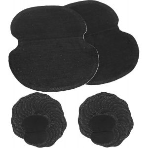 60 Pi&egrave;ces Coussinets De Transpiration D'aisselle Coussinets De Transpiration D'aisselle Tissu Non Tiss&eacute; V&ecirc;tements De Robe Coussinets De Transpiration D'aisselles,Non Visible,Pour Femmes Et Hommes,Noir - Neuf