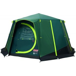 Letnerny-Tente Octagon Festival 6 À 8 Places, Grande Dôme Avec Pleine Hauteur De Tête, 100% Imperméable, Camping Familiale Avec Tapis De Sol Cousu - Neuf