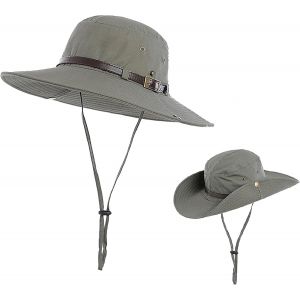 Meimie-Chapeau De Soleil Homme,Chapeau Safaril Pêcheur Homme,Chapeau De Voyage,Chapeau Anti Uv Homme Chapeau De Boonie - Neuf