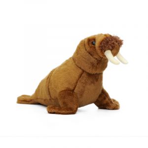 Peluche Morse R&eacute;aliste - Peluche Animal Marin en Peluche Douce et Confortable, Cadeau pour Enfants et Collectionneurs, 38 cm - Neuf