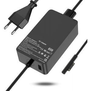 acdsgd-Chargeur 65W, Compatible avec Surface Pro X/8/7/6/5/4/3, Surface Go 2/3, Surface Laptop,Surface Book,Surface Notebook/Tablette avec Port USB - Neuf