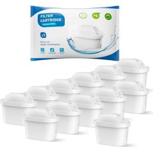 Lot De 12 Cartouches De Filtre &Agrave; Eau De Remplacement Pour Brita Maxtra Pro All-In-1, Maxtra+ Plus, Compatibles Avec La Brita Marella, R&eacute;duit Les Odeurs Et Les Impuret&eacute;s - Neuf