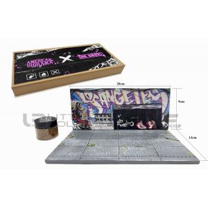 American Diorama 1/64 - Accessoires Street Art Diorama L.A Graffiti- 2024 Ad-2424-American Diorama - Neuf