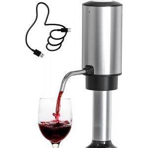 BHHBB-Décanteur de vin électrique, aérateur de vin électrique rechargeable, distributeur de vin électrique intelligent avec câble USB pour les amateurs de vin - Neuf