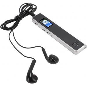 Enregistreur Vocal avec Transcription en Texte,Enregistreur Vocal à Réduction de Bruit HD avec Parole en Texte,Lecture MP3 et Livre électronique,Enregistreur Vocal avec (16G).[V224] - Neuf