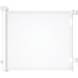 Barriere De Securite Enfant Bebe Extensible Retractable 0-180cm-Barri&egrave;re Escalier Enfant Et Chien Pour Int&eacute;rieur/Ext&eacute;rieur,Couloirs&iquest;Blanc&iquest; - Neuf
