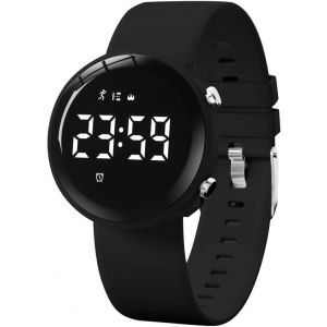 JGD-Montre Digitale Enfant Sport avec Alarme,Chronom&egrave;tre,Date,Bracelet en Silicone-Distance,Calories,Podom&egrave;tres Marche Non Connect&eacute; pour Fille Gar&ccedil;on - Neuf