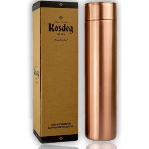 CHECARZHN--NO1-Bouteille D'Eau En Cuivre 992,2 G - Design Vintage Moderne - Neuf
