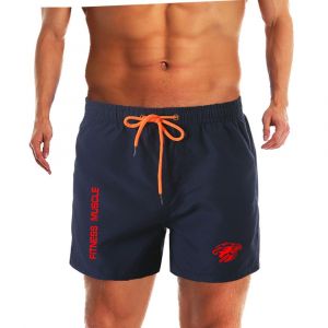 Bermuda Short De Plage Pour Hommes,Doublure En Maille,Pantalon De Bain,Séchage Rapide,Surf,Short De Plage,Fitness,Muscle,Pantalon De Sport Aquatique,Été-4xl-E - Neuf