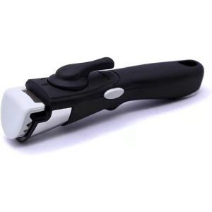 Subzonal-Poign&eacute;e Amovible Pour Casserole Et Po&ecirc;le Iris - Bak&eacute;lite Et Silicone - Syst&egrave;me Double S&eacute;curit&eacute; (Loquet + Boutons) - Compatible Batteries De Cuisine Inox Iris - Rangement Compact - 7930105 - Neuf