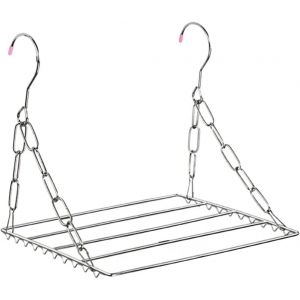 Vêtements Suspendus Étendoir De Place Séchoir À Linge Plat Porte-Serviettes pour Sécher Chaussures Balcon De Fenêtre Etendoir Linge Interieur - Neuf