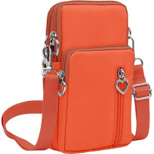 TZF-Petit Sacoche Telephone Portable Femmes,Sac T&eacute;l&eacute;phone Portable Femme,Petit Portefeuille de Sac &agrave; Main de t&eacute;l&eacute;phone,Crossbody Pochette Sacoche Running Armbag - Neuf