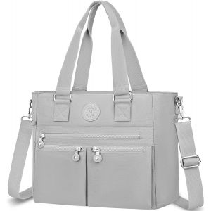 KALANKA-Sac a Main Femme Grande Sacs Bandouli&egrave;re Femme Imperm&eacute;able Sacoche Nylon Tote Bag Cabas Tendance Pochette Bandouli&egrave;re Femme avec Multi-Poches et Bandoulieres R&eacute;glable pour Voyage &Eacute;cole - Neuf