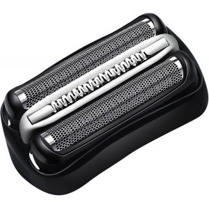 32b Compatible Avec Braun Serie 3 Grille Rasoir,T&ecirc;te De Rasage Electrique Pour Hommes,Noir T&ecirc;te De Rasoir &Eacute;lectrique Series 3 Pi&egrave;ce De Rechange Adapt&eacute;e Pour 3070cc, 3050cc, 350, 350cc(32b) - Neuf