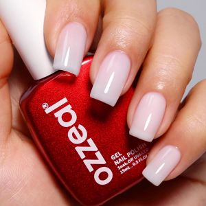 Vernis Semi Permanent Blanc, Transparent Blanc Lacté Gelée Gel Nail Polish Naturel French Vernis Gel Uv Printemps Eté Cristal Vernis À Ongles Gels Soak Off Uv Led 15ml - Neuf