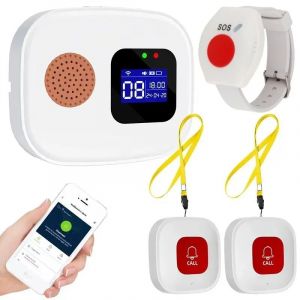 Systeme Alarme SOS Wifi Personnes Agees Malades, Modele: C - Neuf