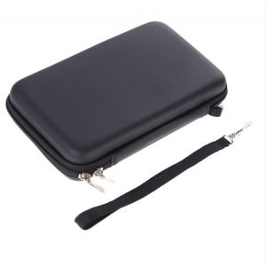 Étui Nintendo New 2DS XL/LL Housse De Transport Rigide Pour Les Consoles Nintendo DS avec Dragonne ,Noir - Neuf