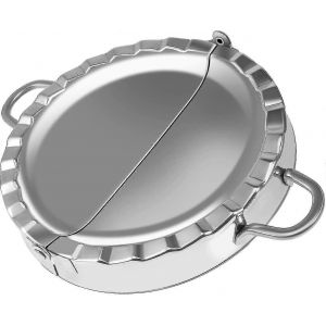 Presse à empanadas en acier inoxydable de 6 pouces,outil de pâte à pâtisserie pour tartes à la main,empanadas,tartes de poche - Neuf
