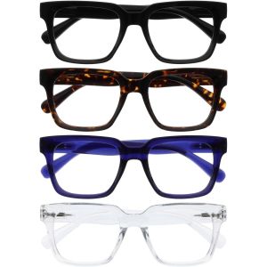 Kalanka-Era Lunette Anti Lumiere Bleue Femme & Homme - Lunette Loupe Ecran/Gaming - Lunettes Surdimensionnées - Anti-Éblouissement Anti-Reflet Protection Uv - Neuf