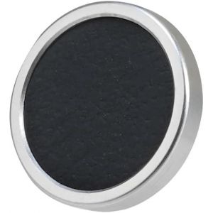 Lot De 2 Boutons De D&eacute;clenchement En Cuir Pu Souple Pour Appareil Photo Fuji X-M5 X-T50 X100Vi X-T5 X-T4 X-T3 X-T30 Ii X-E3, Nikon Zf Df, Leica M10 M9 M8 M7 (Argent Avec Noir)[Z4891] - Neuf