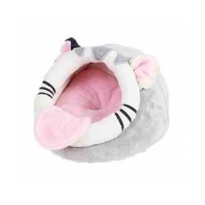 Lit Douillet Hollypet Pour Petits Animaux- Habitat Pour Cochons D'inde, Lapins Et Hérissons Avec Fond Antidérapant Et Design Facile À Nettoyer. - Neuf