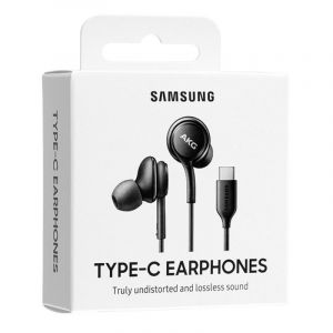 Samsung Eo-Ic100bbegeu - &Eacute;couteur Akg Intra Auriculaire - Connecteur Type C, Noir, T&eacute;l&eacute;commande (Emballage Original) - Neuf