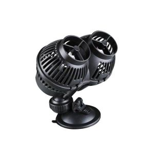 Pompe De Surpression D'aquarium &Agrave; Double T&ecirc;te Avec Ventouses - G&eacute;n&eacute;rateur De Vagues Puissant Et D&eacute;bit R&eacute;glable Pour Les Environnements Aquatiques - Neuf