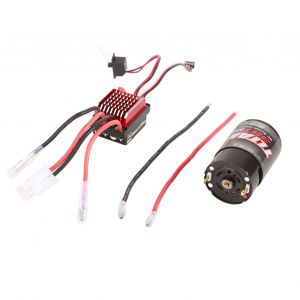 Controleur De Vitesse Electronique A Balais 550, Moteur 360 A, Esc, Adapte Aux Voitures Rc 1/10 35t - Neuf