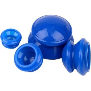 Kit De Thérapie Par Ventouses Professionnel,Tasse Anti-Cellulite,Ventouses En Silicone,Ventouses De Massage - Neuf