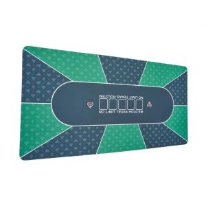Plateau de Table de Poker 70 x 35 Pouces-Duoku-Tapis de Poker Pliable-6 à 8 Joueurs-Plateau de Table de Poker Rectangulaire - Neuf
