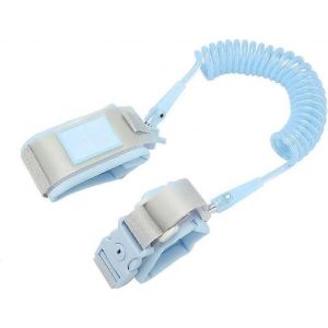 Lien De Poignet Perdu,2m B&eacute;b&eacute; Enfants Tout-Petit Anti Perdu Poignet Harnais Laisse Bracelet Avec Serrure &Agrave; Cl&eacute; De S&eacute;curit&eacute; - Neuf