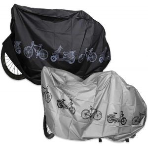 Pack Housse De V&eacute;lo &Eacute;tanche &Agrave; La Poussi&egrave;re Housse De Pluie Anti-Uv Housse De V&eacute;lo B&acirc;che De V&eacute;lo Housse De V&eacute;lo &Eacute;tanche - Neuf