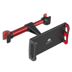MISURA Support pour tablette et t&eacute;l&eacute;phone portable pour la voiture-BLACK/RED - Neuf