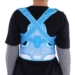 Ceinture De Soutien Lombaire Pour Enfants, Correcteur De Posture, Correction De La Cyphose, Bleu, Taille L - Neuf