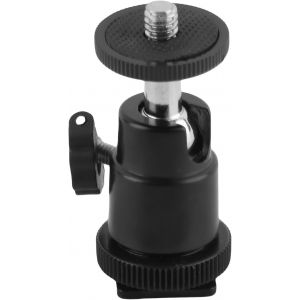 Anneau Adaptateur Pour Bague De Montage Pour Sabot Chaud Avec 1/4 De Fil Pour La Plupart Des Appareils Photo, &Eacute;clairage Vid&eacute;o, Moniteurs Lcd, &Eacute;clairage Led, Microphone, Cam&eacute;scope[Z545] - Neuf