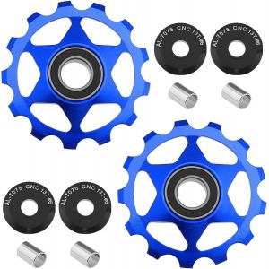 Subzonal-2pcs 13t Poulie De D&eacute;railleur Roue Poulie De Roue Jockey Compatible Avec Shimano Compatible Avec Sram 8 9 10 11 12 Vitesses D&eacute;railleurs - Neuf