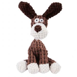 Jouet en peluche couineur pour chien, nouveauté 2023, pour petites et moyennes tailles-café - Neuf