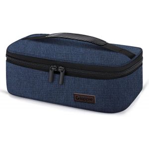 ERSHI-Mini Sac Déjeuner Isotherme Petit Lunch Bag Sac à Lunch Portable pour Homme et Femme (Indigo Bleu)[277] - Neuf