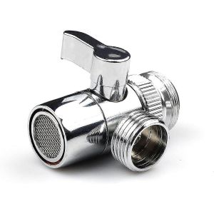 Inverseur de douche 3 voies Collecteur de robinet en alliage - Vanne universelle pour évier de cuisine ou de salle de bain - Neuf