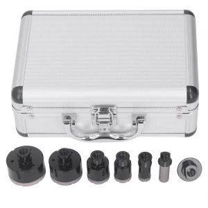 XYONG Ensemble de 7 forets diamantes M14 de 25 a 75 mm pour scie cloche, pour ceramique et marbre - Neuf