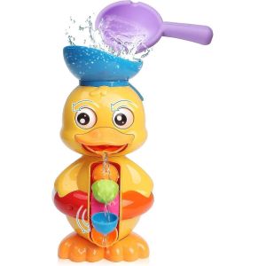 Baignoire Baignoire Jouets Pour Les Tout-Petits 1,2,3 Ans | Jouets De Baignoire Canard Avec Roue À Eau Rotative / Yeux | - Neuf