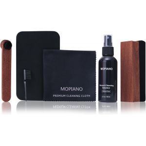 loc-Kit De Nettoyage Complet 6 En 1 Pour Disques Vinyles Avec En Velours Doux,Liquide De Nettoyage Lp,À Stylet,En Nylon,Chiffon En Microfibre Et Boîte De Rangement - Neuf
