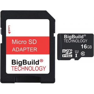 16Go Ultra Rapide Class 10 80Mo/s MicroSD SDHC Carte mémoire pour Tomtom Start 52 Navigator, Adaptateur SD Inclus - Neuf