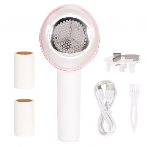 HJLIAN Tondeuse a boules de poils 2 en 1, rasoir electrique anti-peluches, chargeur USB, pour pulls - Neuf