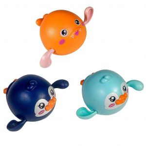 Baignoire De Douche Pour Enfants, Jouets De Bain Mignons, Jouets De Douche Pour B&eacute;b&eacute;, Baignoire Pour Enfants Pour Jouer &Agrave; Des Jeux D'eau, Outil De Fournitures De Bain Pour Enfants-Bleu Vert Orange - Neuf