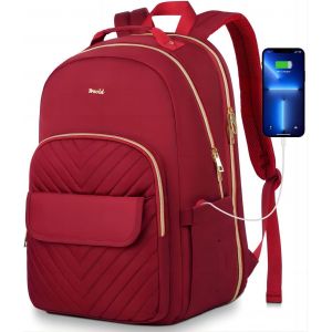 Sac &Agrave; Dos Femme 17,3 Pouces Sac &Agrave; Dos Pour Prdinateur Portable Filles Avec Port De Charge Usb Pour Coll&egrave;ge Travail[COM915237] - Neuf