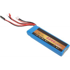 Chenquansarl-Rc Drone Battery, 2s 7.4v 2200mah 8c Lipo Battery Li Patrerie En Polym&egrave;re Pour T6j T8fg 12fg &Eacute;metteur Remote Controller - Neuf