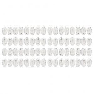100 Paires De Lunettes Coussinets Nasaux Lunettes En Silicone Housses Nasales Antidérapantes Coussinets Nasaux Coussins De Nez - Neuf